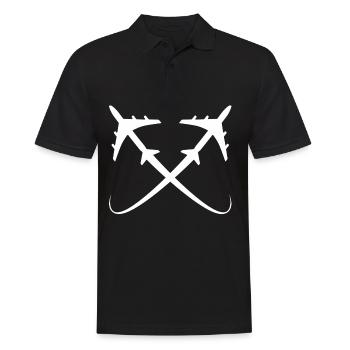 Avions avions - Polo Homme - noir - Devant - Kai (181cm)