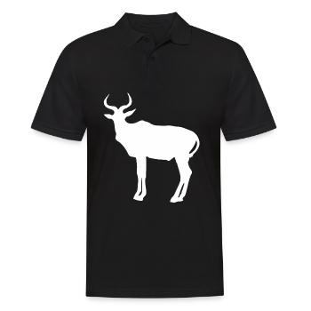 antilope - Polo Homme - noir - Devant - Kai (181cm)