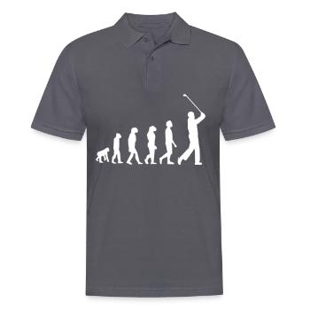 Golf golf evolution - Men's Polo Shirt - charcoal grey - Front - Nico (186cm)