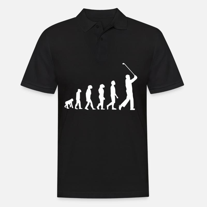 Golf golf evolution - Men's Polo Shirt - black