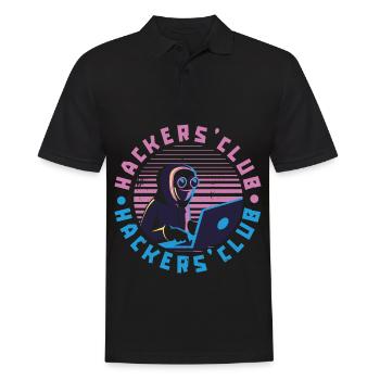Programmer Coder Software Developer - Men's Polo Shirt - black - Front - Kai (181cm)