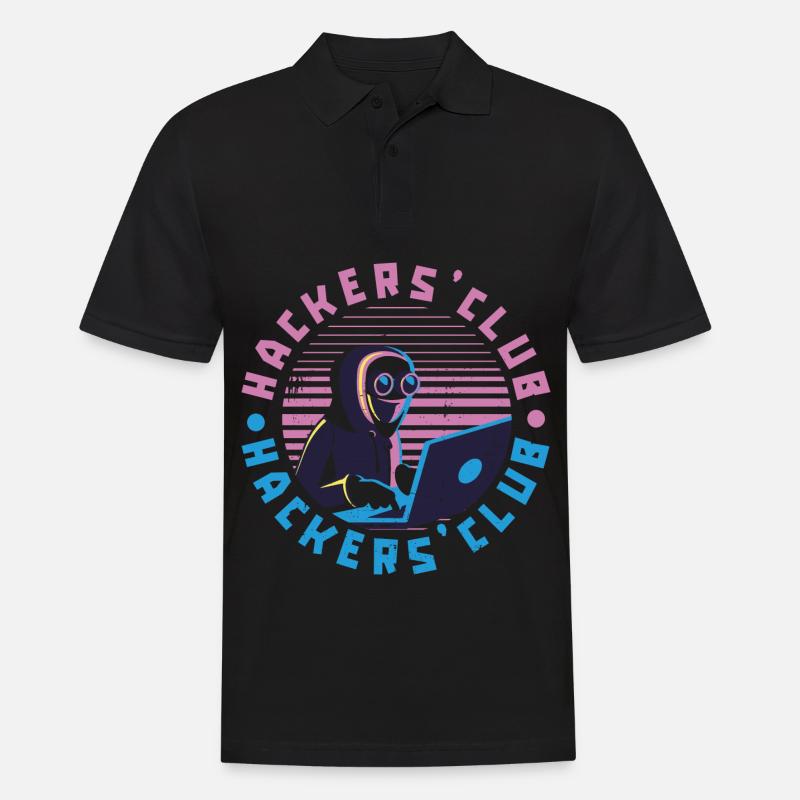 Programmer Coder Software Developer - Men's Polo Shirt - black
