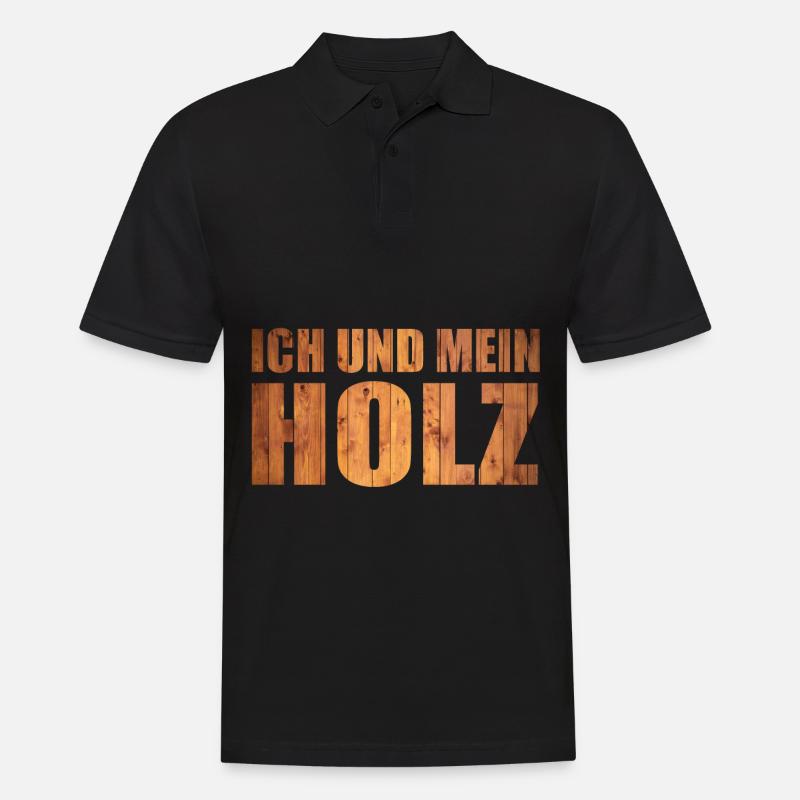 Moi et mon menuisier / menuisier / menuisier - Polo Homme - noir