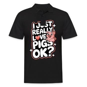 Animal cochon - Polo Homme - noir - Devant - Kai (181cm)