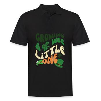 Cultiver un petit trèfle de la Saint-Patrick - Polo Homme - noir - Devant - Kai (181cm)