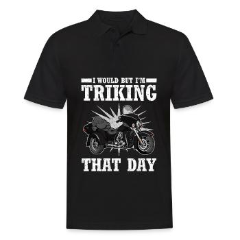 Triker - Männer Poloshirt - Schwarz - Vorne - Kai (181cm)