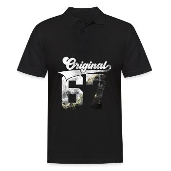 59TH BIRTHDAY 59 YEARS ORIGINAL 1967 - Men's Polo Shirt - black - Front - Kai (181cm)
