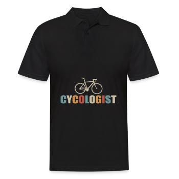 cycologist velo vélo vélos velos - Polo Homme - noir - Devant - Kai (181cm)
