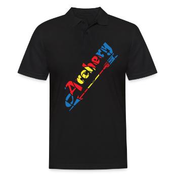 Tir à l'arc - Polo Homme - noir - Devant - Kai (181cm)