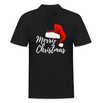 JOYEUX NOËL - JOYEUX NOËL !!! - Polo Homme - noir - Devant - Kai (181cm)