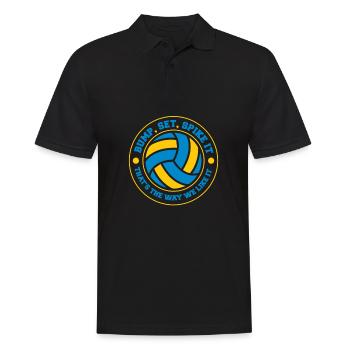 Volleyball Volleyball de plage - Polo Homme - noir - Devant - Kai (181cm)