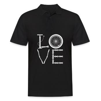 Vélo de route Vélo de route Cyclisme Cycliste - Polo Homme - noir - Devant - Kai (181cm)
