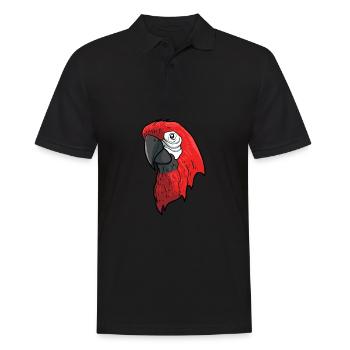 Perroquet - Polo Homme - noir - Devant - Kai (181cm)