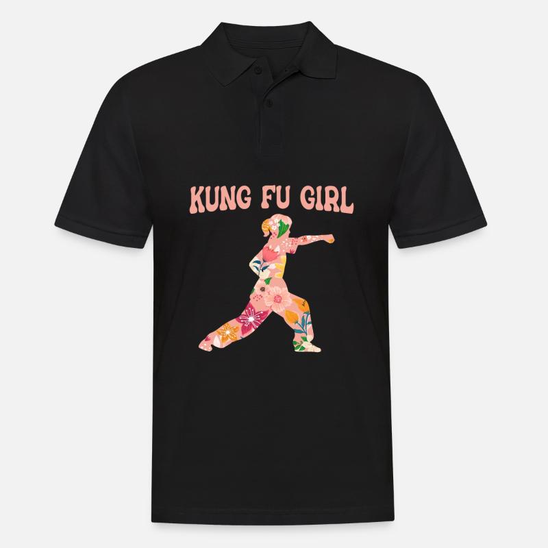 Kung Fu Karaté - Polo Homme - noir
