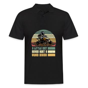 Quad Atv Motorsport - Polo Homme - noir - Devant - Kai (181cm)