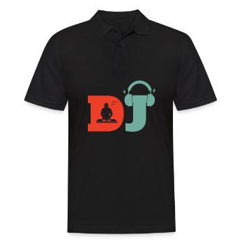 DJ Disc Jockey - Polo Homme - noir - Devant - Kai (181cm)