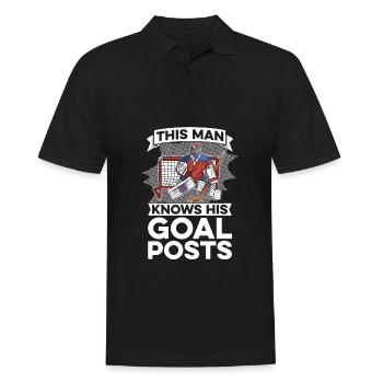 Hockey sur glace Hockey sur glace Gardien de but Gardien de but Gardien de but - Polo Homme - noir - Devant - Kai (181cm)