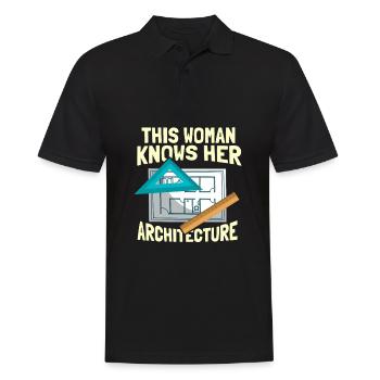 Architecte - Polo Homme - noir - Devant - Kai (181cm)