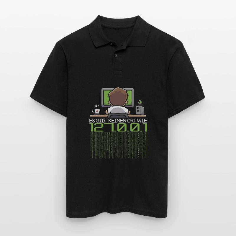 Programmierer Coder Software Entwickler Männer Poloshirt