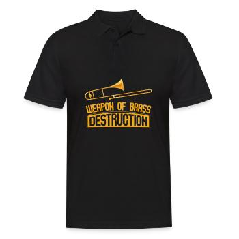 Jazz - Männer Poloshirt - Schwarz - Vorne - Kai (181cm)