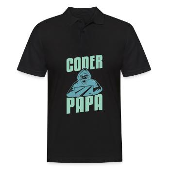 Programmer Coder Software Developer - Men's Polo Shirt - black - Front - Kai (181cm)