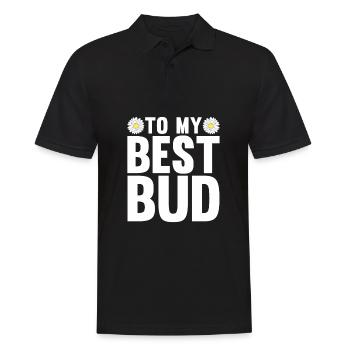 Hobby Gardener Garden Gardener Daisy - Men's Polo Shirt - black - Front - Kai (181cm)