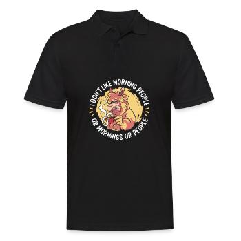 alpaga - Polo Homme - noir - Devant - Kai (181cm)
