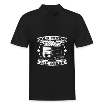 Mines d’or - Polo Homme - noir - Devant - Kai (181cm)