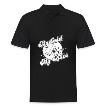 Mines d’or - Polo Homme - noir - Devant - Kai (181cm)