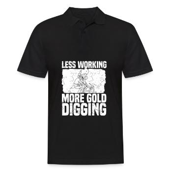 Mines d’or - Polo Homme - noir - Devant - Kai (181cm)