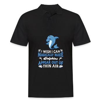 Dauphins Dauphins - Polo Homme - noir - Devant - Kai (181cm)