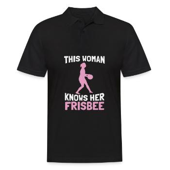 Frisbee - Polo Homme - noir - Devant - Kai (181cm)