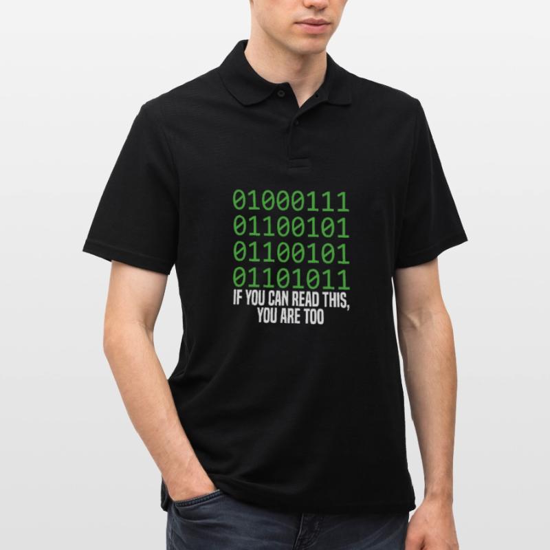 Programmierer Coder Software Entwickler Männer Poloshirt