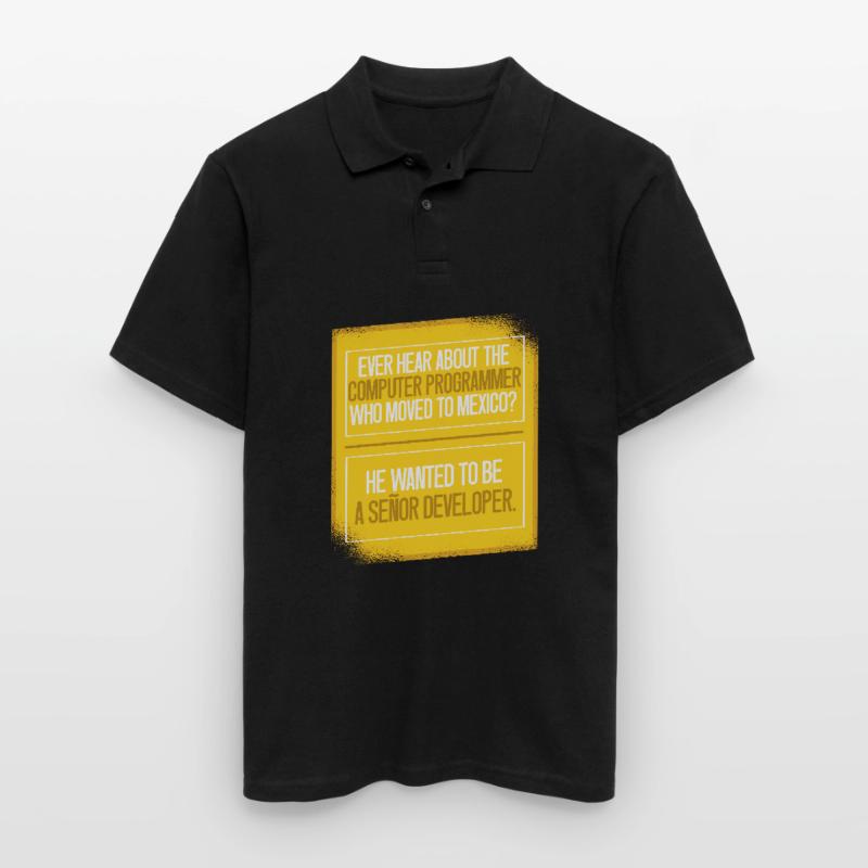 Programmeur Coder Développeur de logiciels Polo Homme