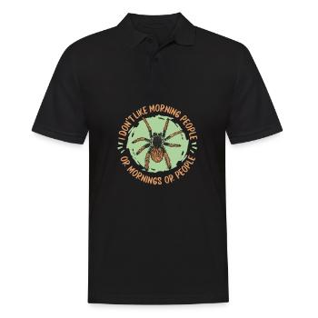 Spider Pet - Men's Polo Shirt - black - Front - Kai (181cm)