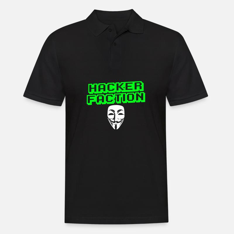 Programmierer Coder Software Entwickler - Männer Poloshirt - Schwarz