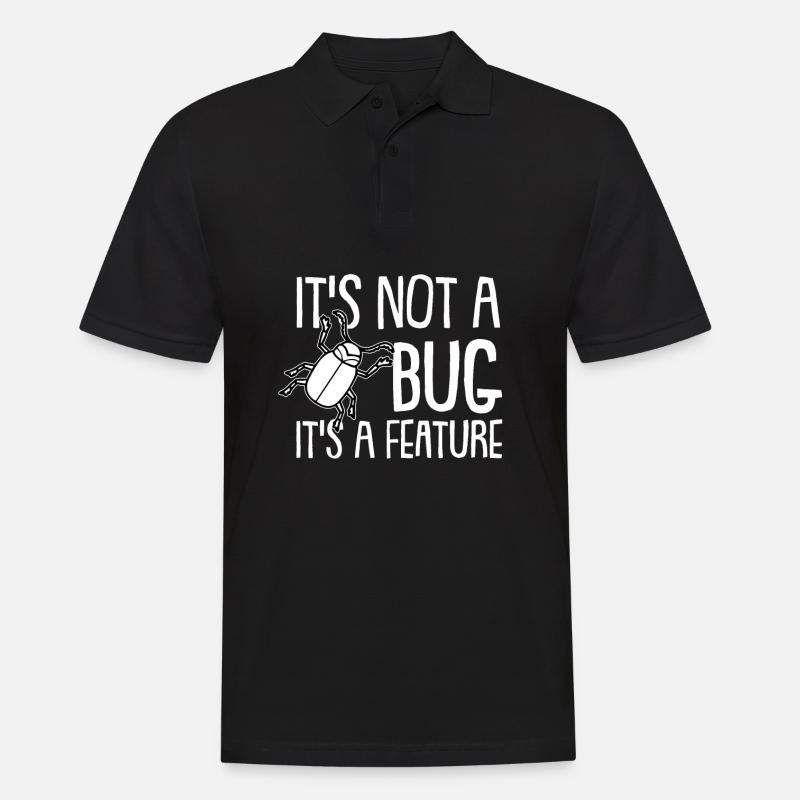 Programmer Coder Software Developer - Men's Polo Shirt - black
