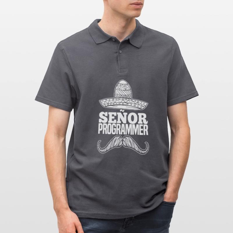 Programmeur Coder Développeur de logiciels Polo Homme
