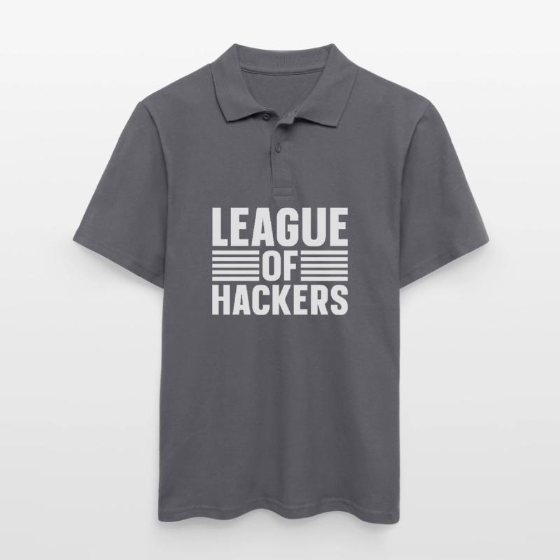 Programmierer Coder Software Entwickler Männer Poloshirt