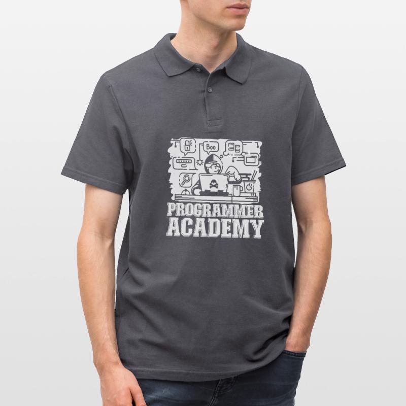 Programmierer Coder Software Entwickler Männer Poloshirt