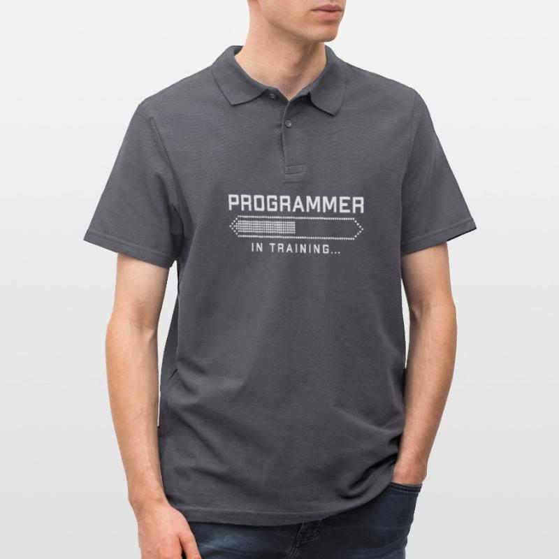 Programmeur Coder Développeur de logiciels Polo Homme
