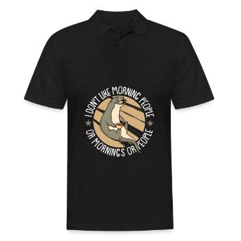 Loutre - Polo Homme - noir - Devant - Kai (181cm)
