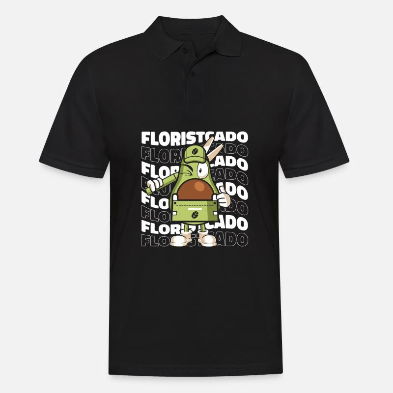 Fioraio Floristry - Polo da uomo - nero