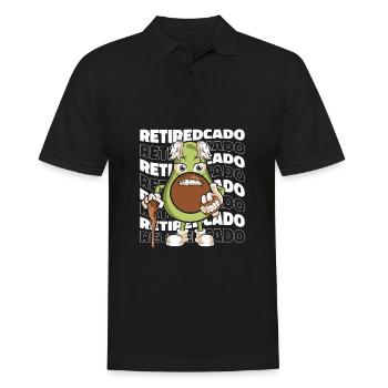 Rente Ruhestand - Männer Poloshirt - Schwarz - Vorne - Kai (181cm)