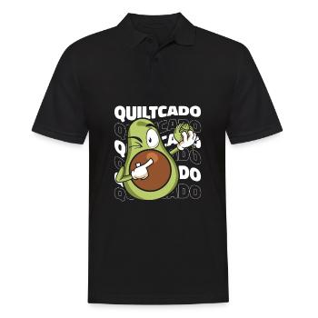 Sewing Quilting Quilting - Men's Polo Shirt - black - Front - Kai (181cm)