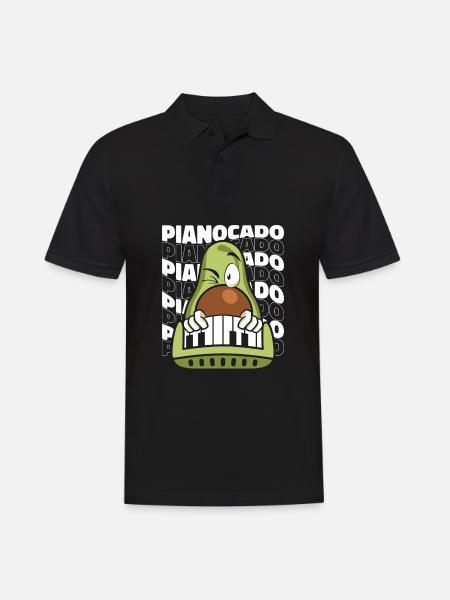 Klavier Piano Pianist - Men's Polo Shirt - black