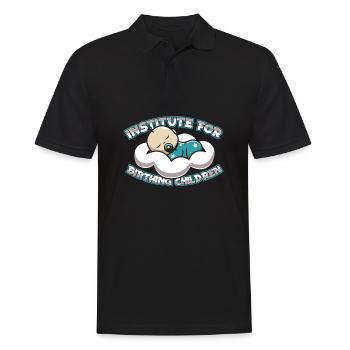 Hebamme Geburtshelfer - Männer Poloshirt - Schwarz - Vorne - Kai (181cm)