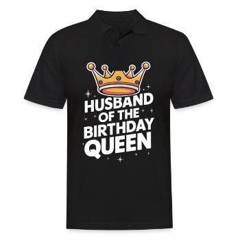 Ehemann Ehegatte Familie Hochzeit - Männer Poloshirt - Schwarz - Vorne - Kai (181cm)