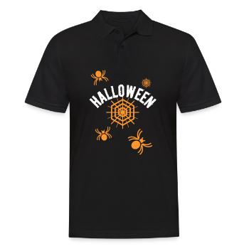 Halloween - Men's Polo Shirt - black - Front - Kai (181cm)