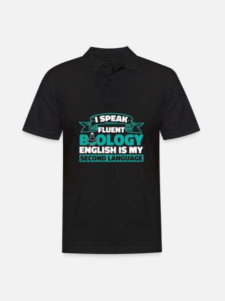 Biology Biologist Biology Major - Men's Polo Shirt - black